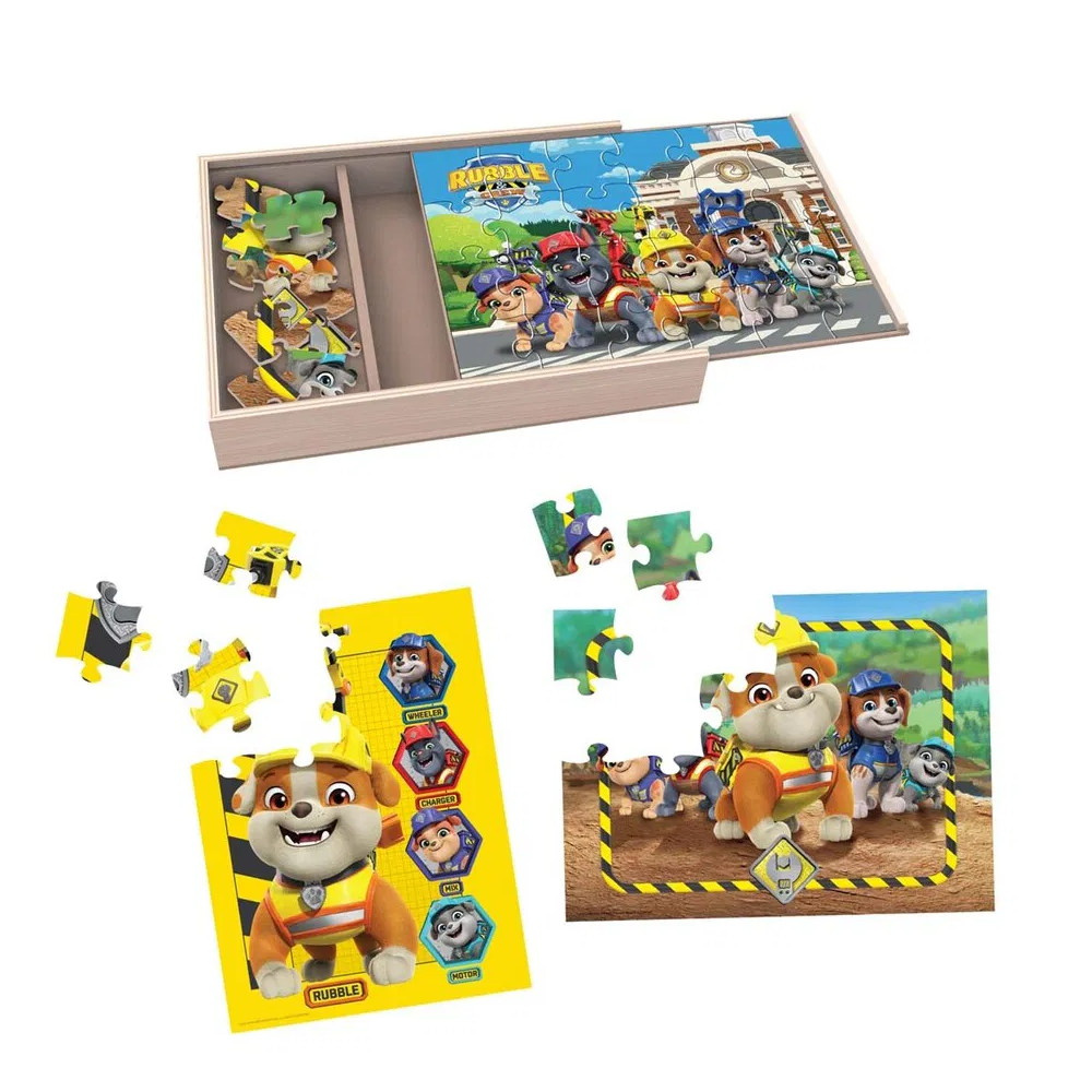 Puinen palapeli - Rubble & Crew 3-in-1 24 Palaa