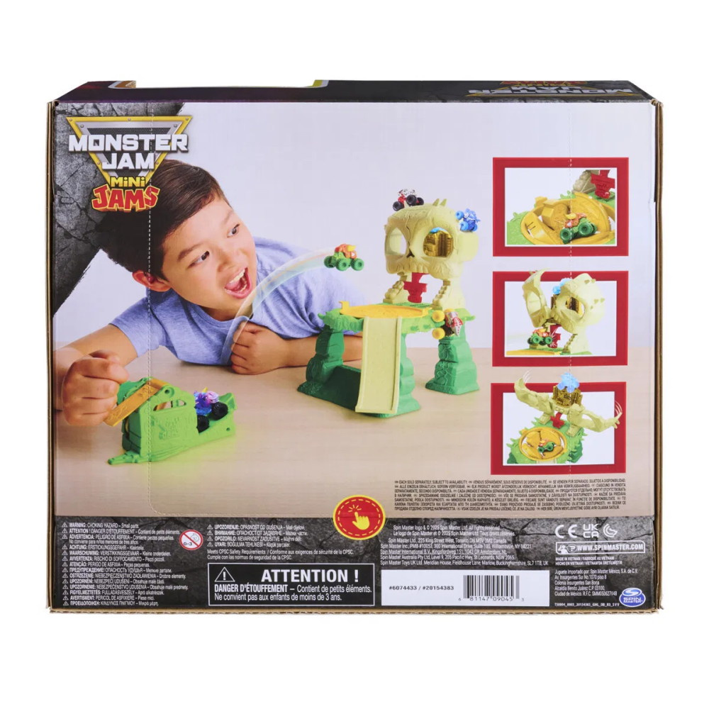 Monster Jam Mini Jams Crash 'N Crumble Jungle