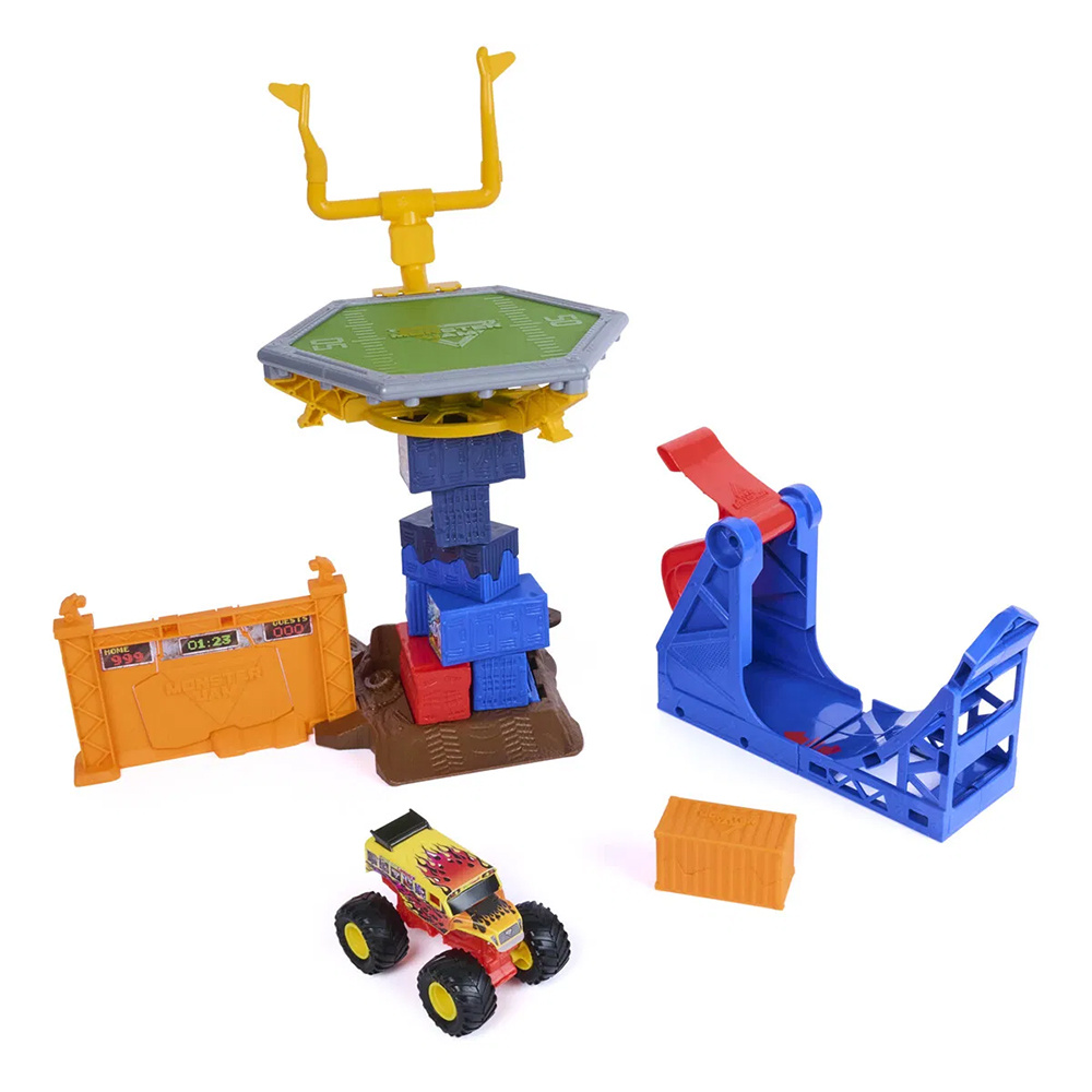 Monster Jam Smash & Bash Crash Course Playset