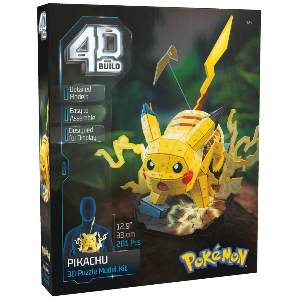 4D Puzzle Pokemon Pikachu 30 cm