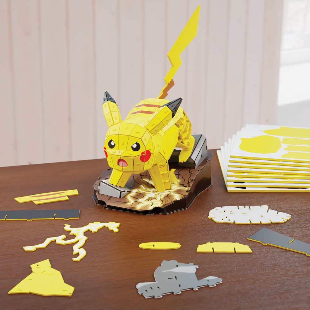 4D Puzzle Pokemon Pikachu 30 cm