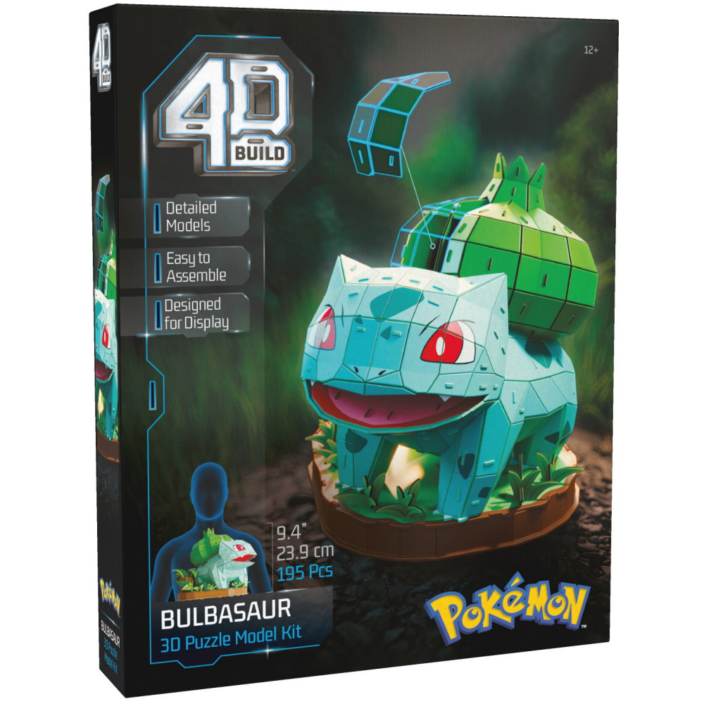 4D-palapeli Pokémon Bulbasaur 30 cm