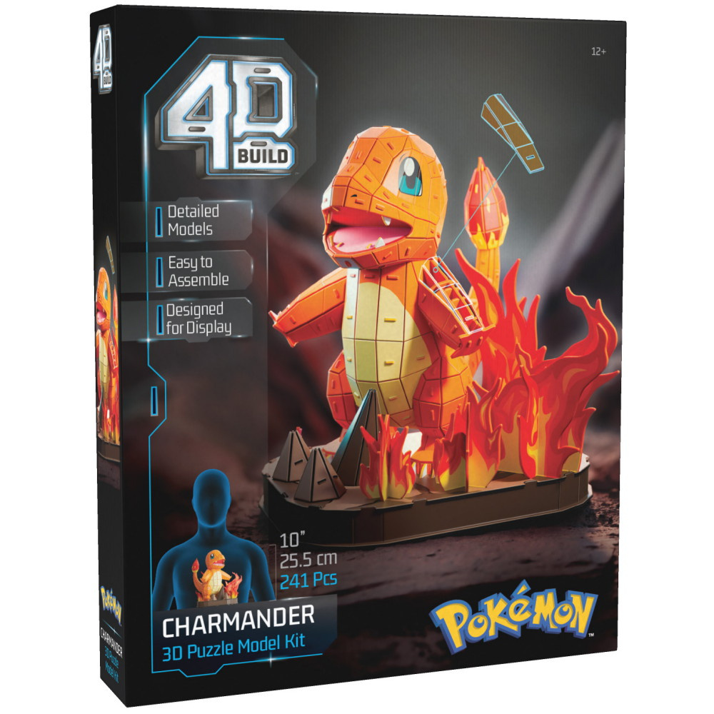 4D-palapeli Pokémon Charmander 30 cm