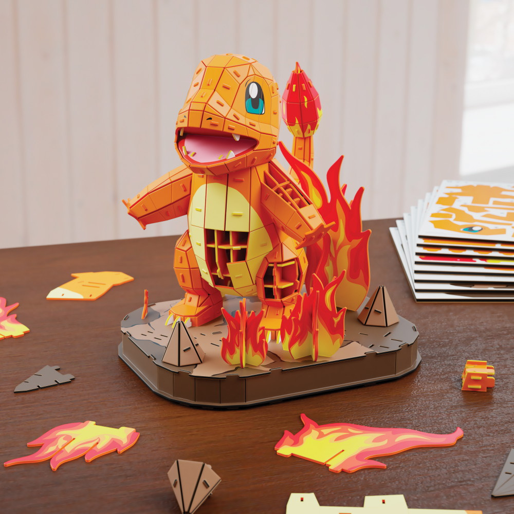 4D-palapeli Pokémon Charmander 30 cm