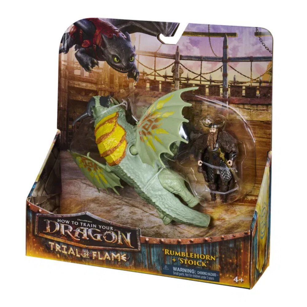 Dragons Viking & Dragon-Rumblehorn & Stoick