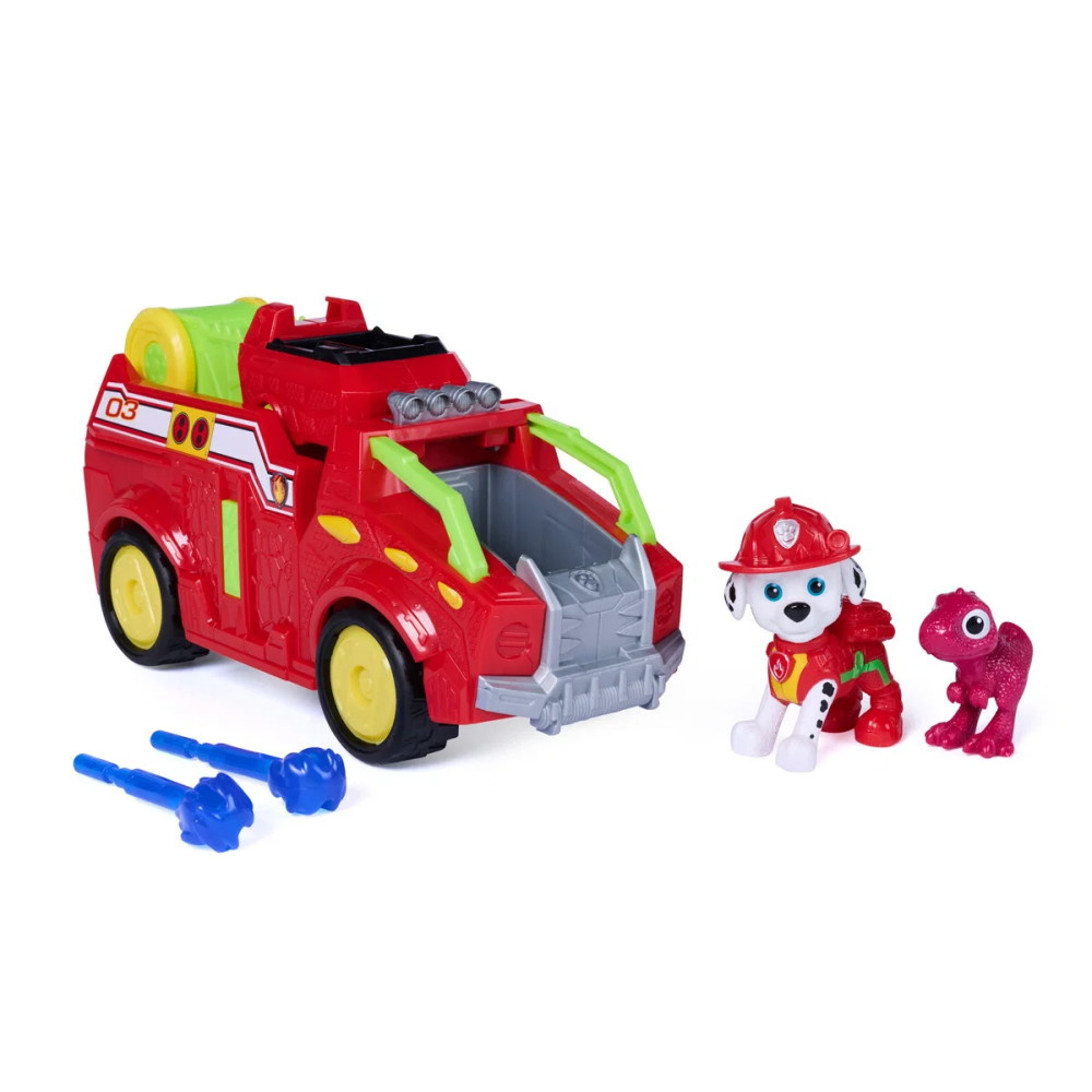 Paw Patrol - The Dino Movie - Marshall Dino Rescue Fire Truck