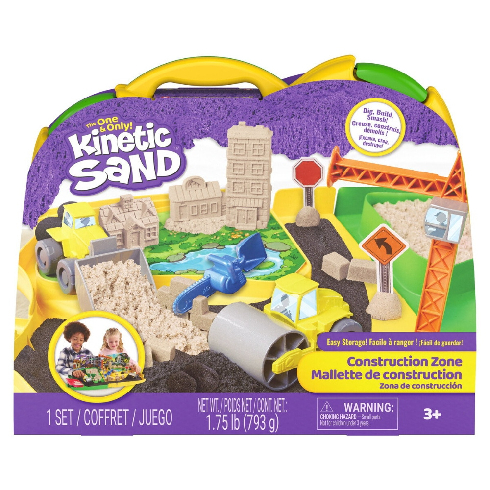 Kinetic Sand -  Construction Zone