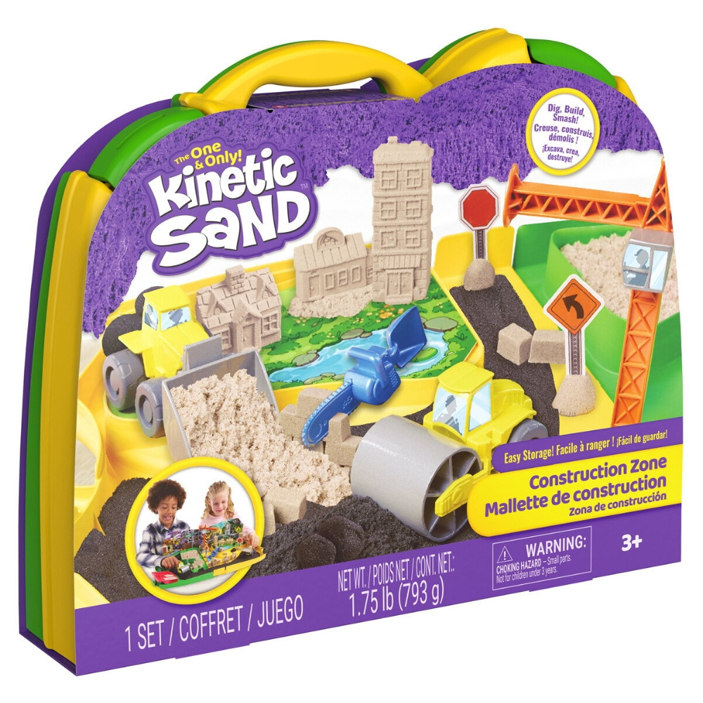 Kinetic Sand -  Construction Zone