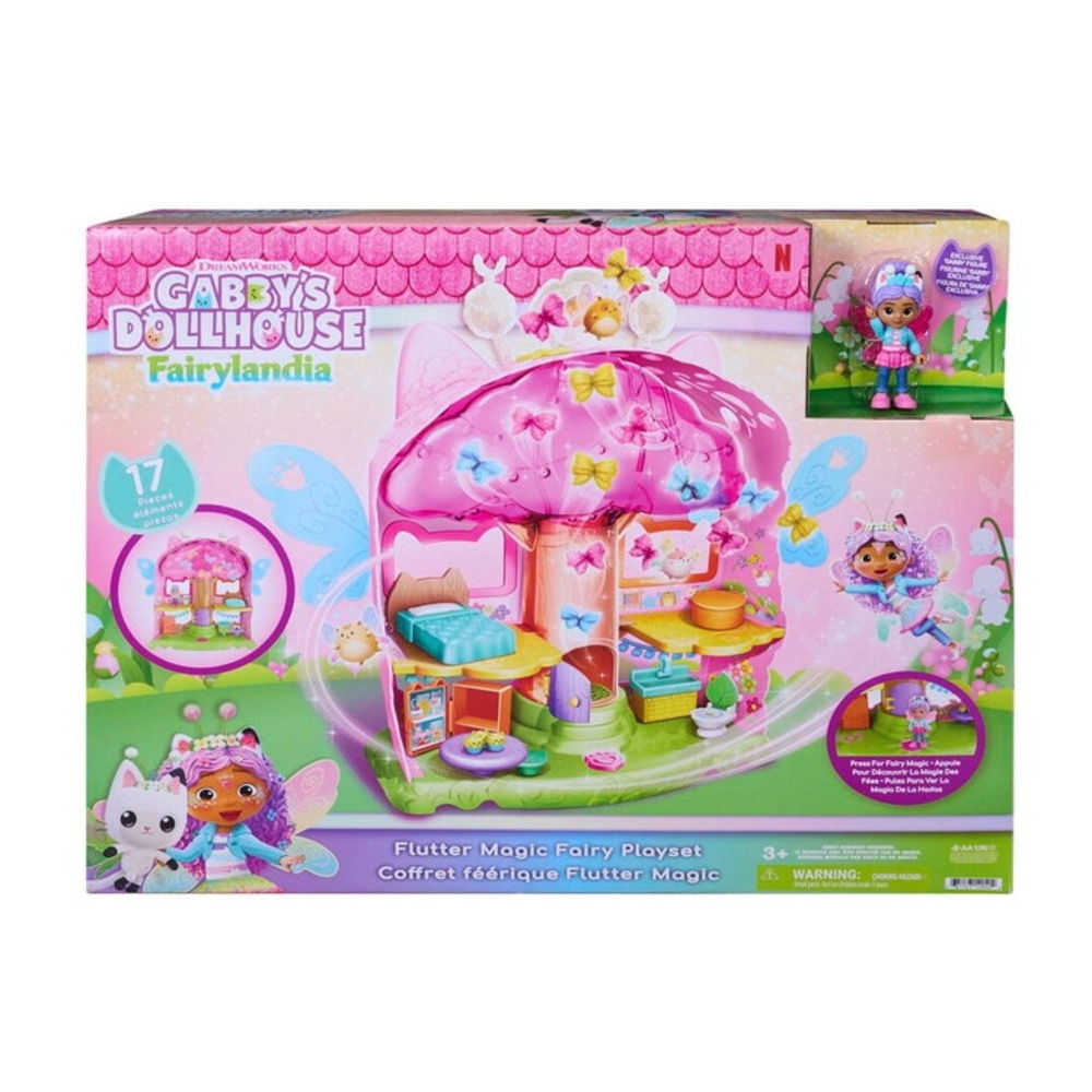 Gabby's Dollhouse Leikkisetti Flutter Fairy Magic 