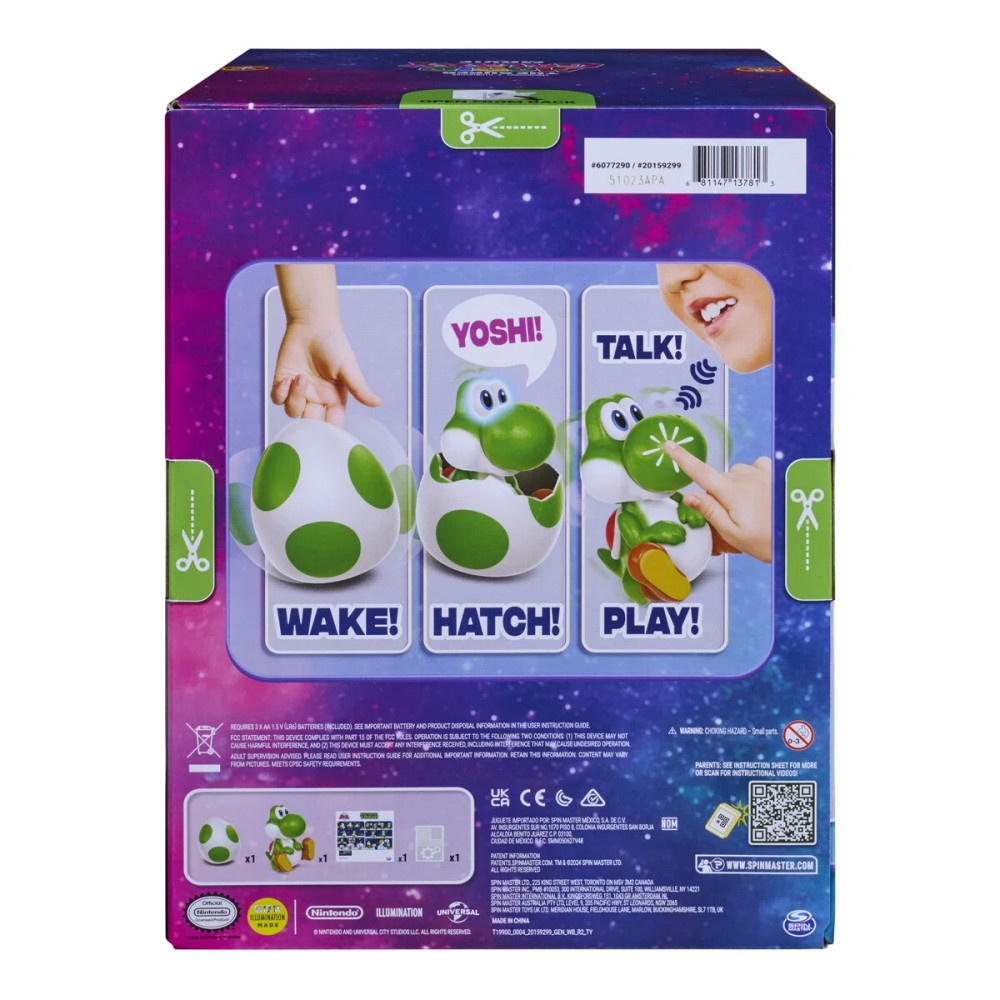 Super Mario Hatchin Interactive Yoshi 