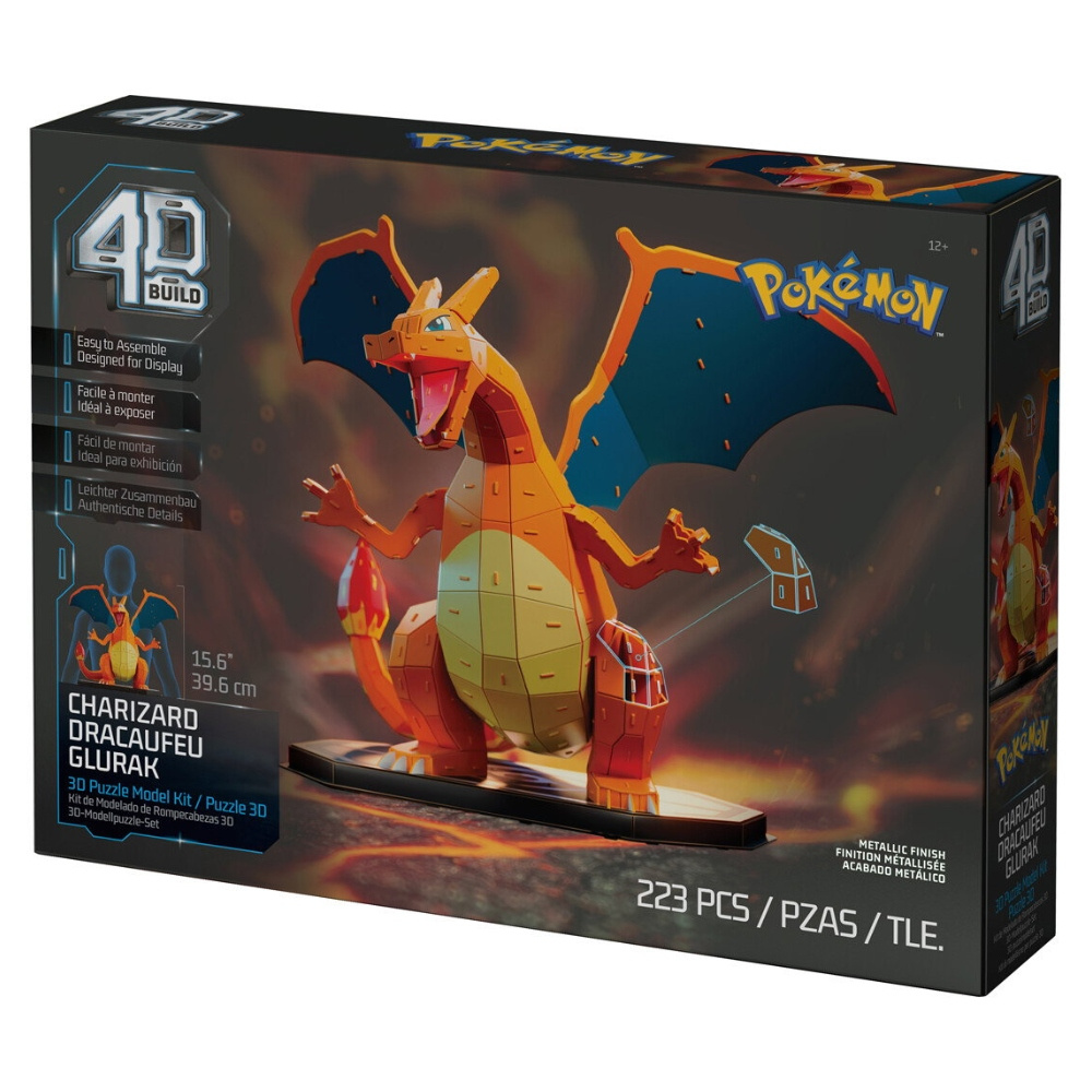 4D Build Pokémon Palapeli Charizard 