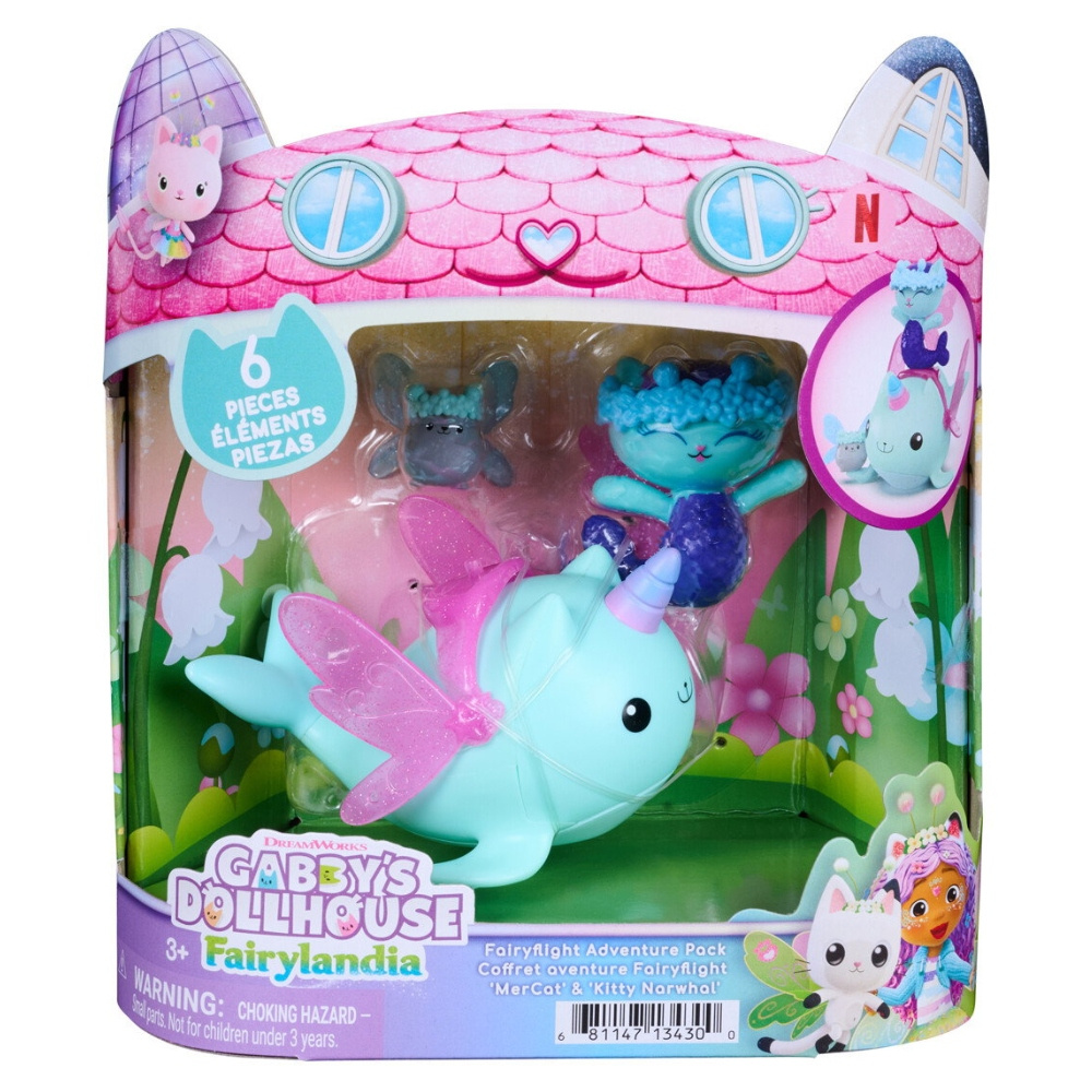 Gabby's Dollhouse - Mercat ja Narwhal
