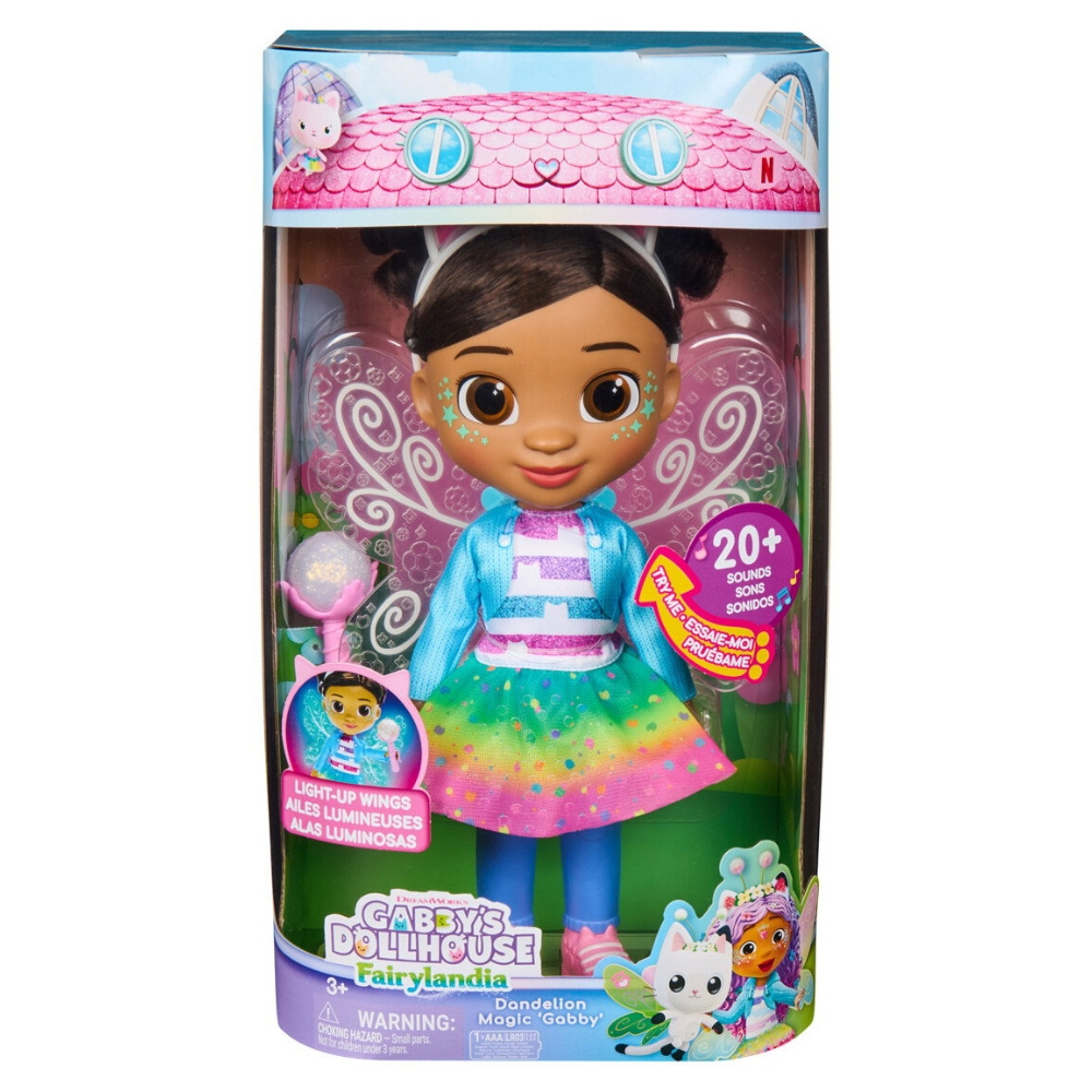 Gabby's Dollhouse Nukke Dandelion Magic 33 cm