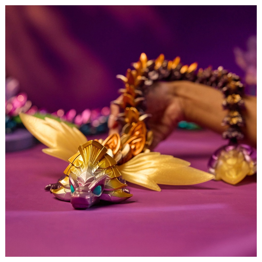 CrystaLynx Dragon Lohikäärme Aurora Scales Solaris 60 cm