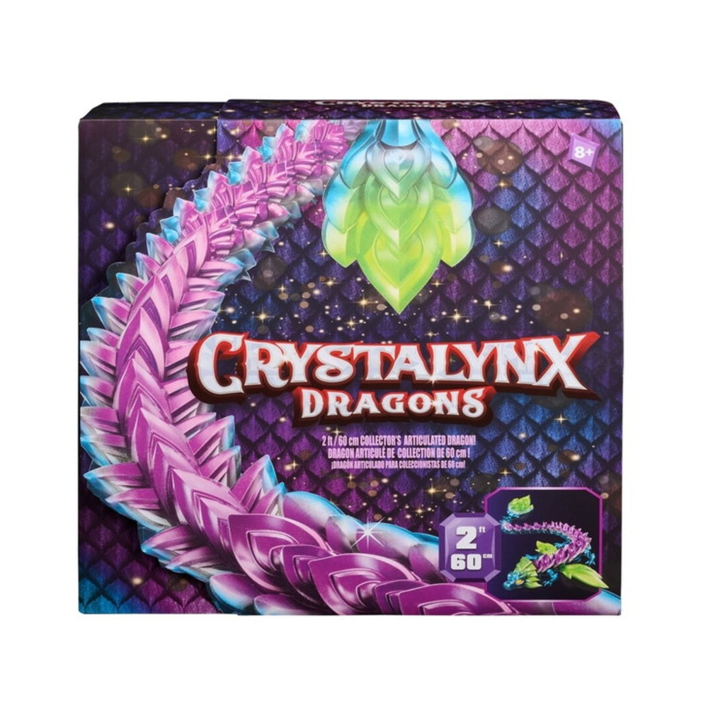 CrystaLynx Dragon Aurora Scales Spectris 60 cm