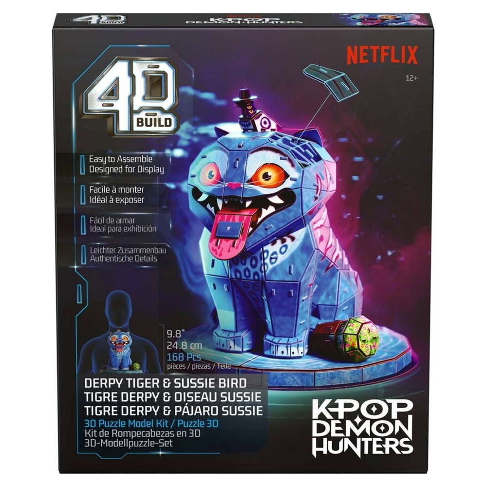 K-Pop Demon Hunters 4D Build Derpy Palapeli 