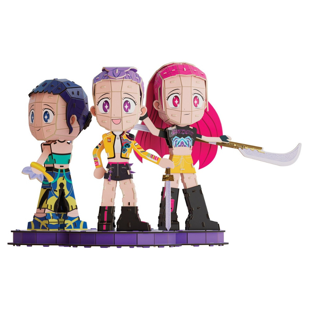 KPDH 4D Build palapelisetti Huntrix Chibi