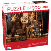 Tactic Puzzle: Christmas Decorations 500 Pcs Tactic Puzzle: Christmas Decorations 500 Pcs