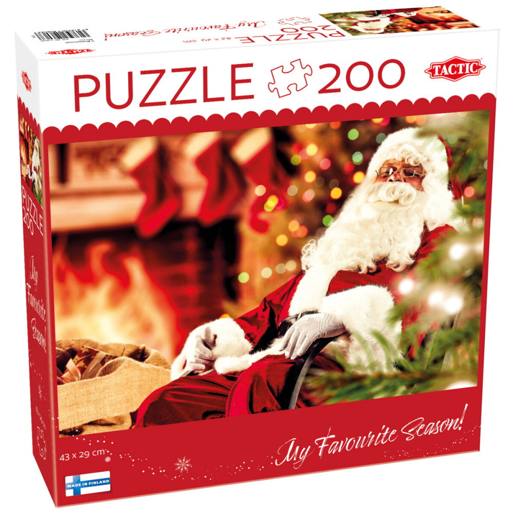 Tactic Puzzle Lovers Christmas Stockings 200 Pcs