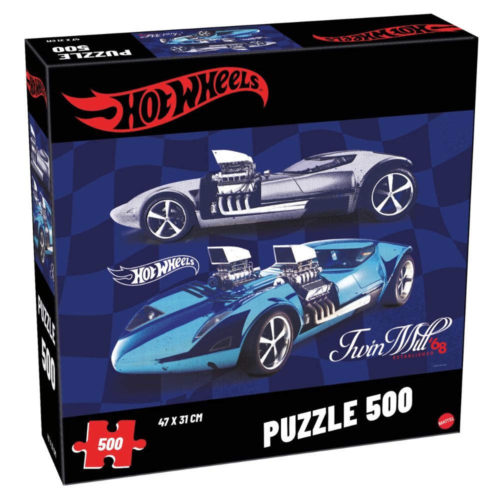 Tactic Pussel: Hot Wheels Twin Mill 500 Pcs