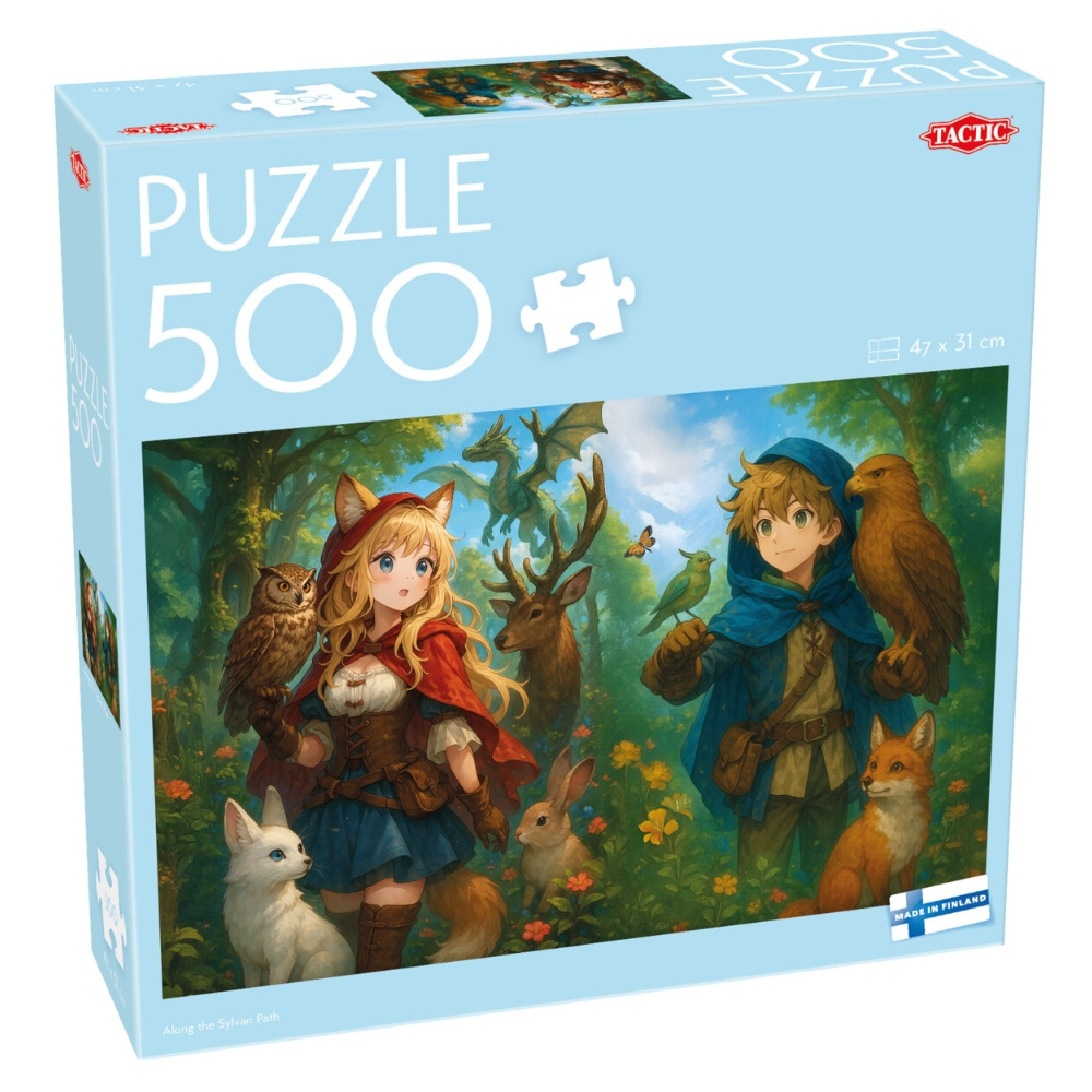 Tactic Pussel: Along The Sylvan Path 500 Pcs