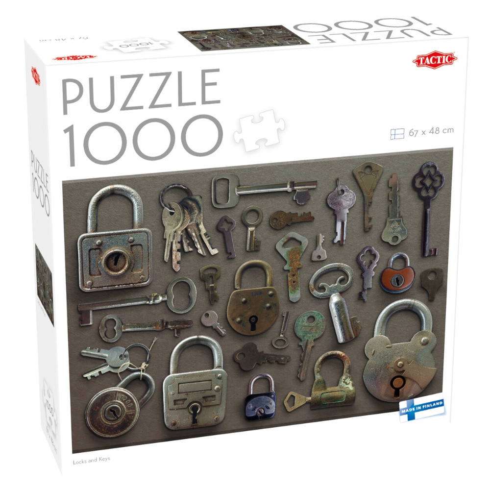 Tactic Pussel: Locks And Keys 1000 Pcs