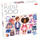 Tactic Puzzle: Gigglewear 500 Pcs Tactic Puzzle: Gigglewear 500 Pcs