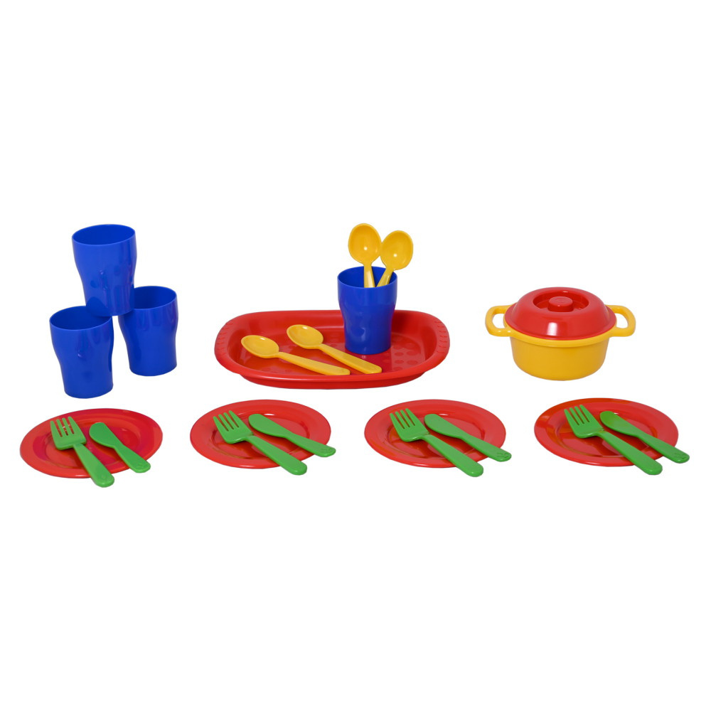 Plasto Ruoka-astiasto neljälle