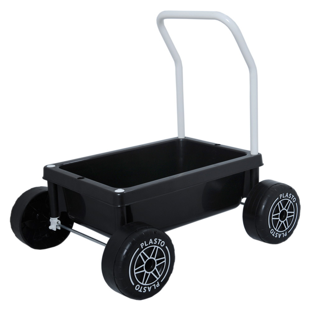 Plasto Taaperokärry - Musta
