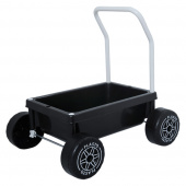 Plasto Taaperokärry - Musta Plasto Taaperokärry - Musta