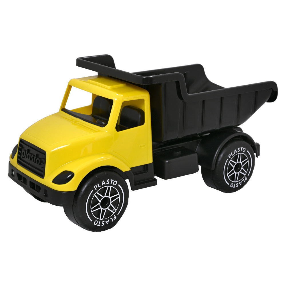 Plasto Iso kuorma-auto - Keltainen/Musta