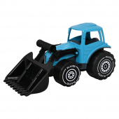 Plasto Traktori etukauhalla - Turkoosi Plasto Traktori etukauhalla - Turkoosi