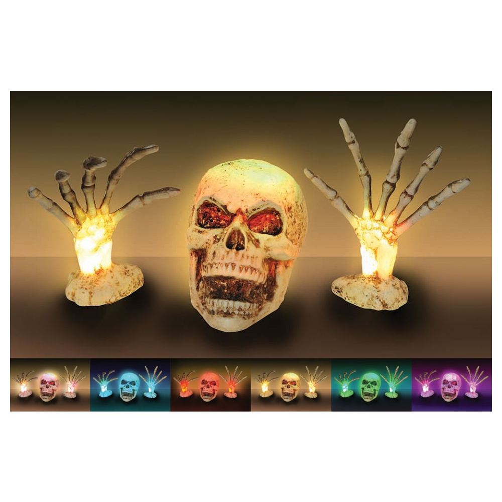 Colour Change LED Skeleton Gravebreaker Koriste 