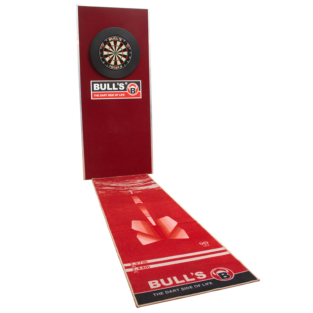 BULL'S Carpet-Mat 180 red