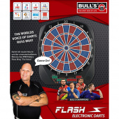 Bull's Flash RB Electronic Dartboard  Bull's Flash RB Electronic Dartboard