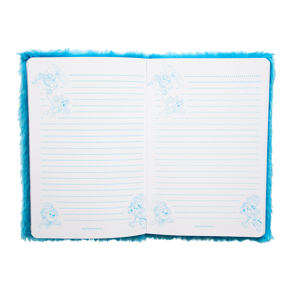 Fluffy Paw Patrol Notebook