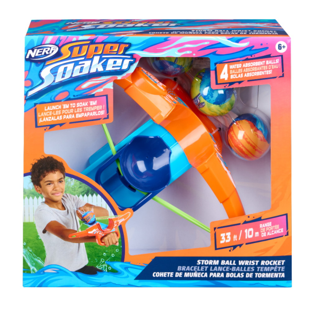 Nerf Super Soaker - Storm Ball Wrist Rocket