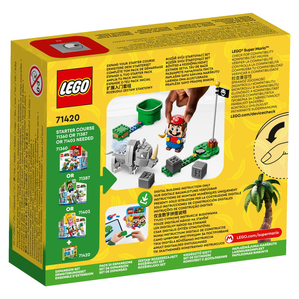 LEGO Super Mario -  Noshörning Rambi - laajennussetti