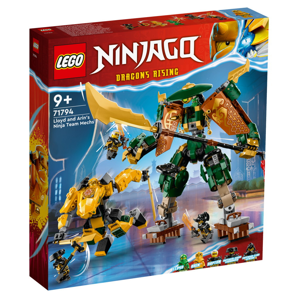 LEGO Ninjago - Lloydin ja Arinin ninjarobotit