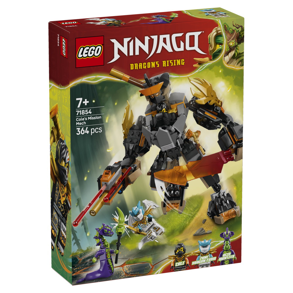 LEGO Ninjago - Colen Tehtävärobotti Ja Lohikäärme-Zane
