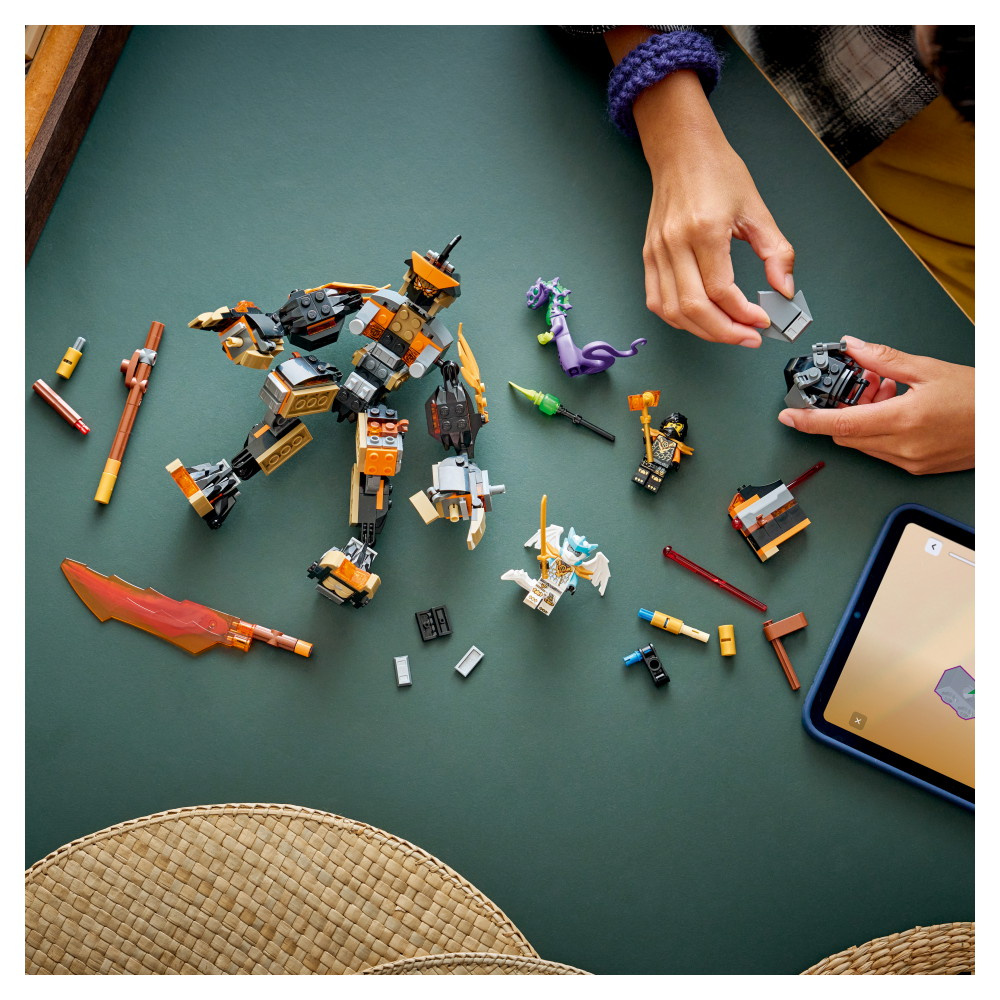 LEGO Ninjago - Colen Tehtävärobotti Ja Lohikäärme-Zane