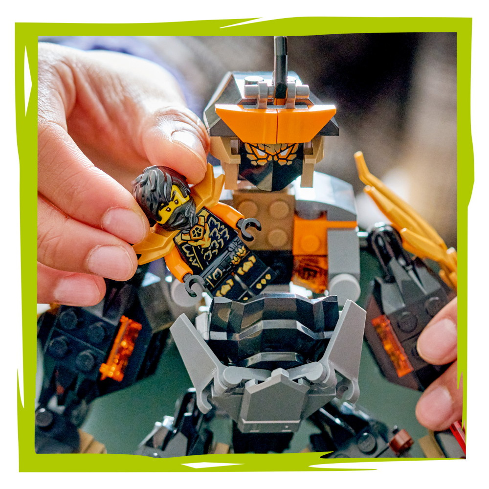 LEGO Ninjago - Colen Tehtävärobotti Ja Lohikäärme-Zane