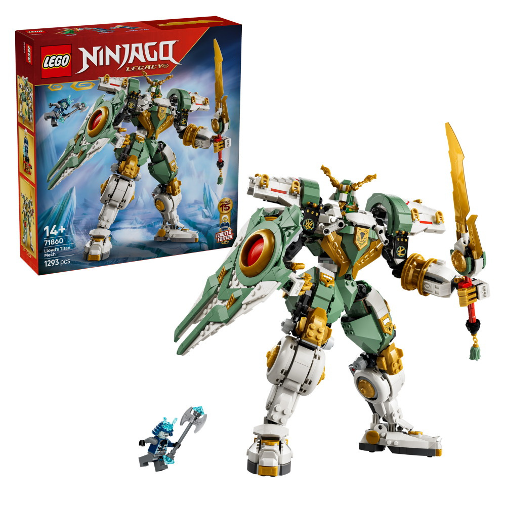 LEGO Ninjago - Lloydin titaanirobotti – 15-vuotisjuhlamalli