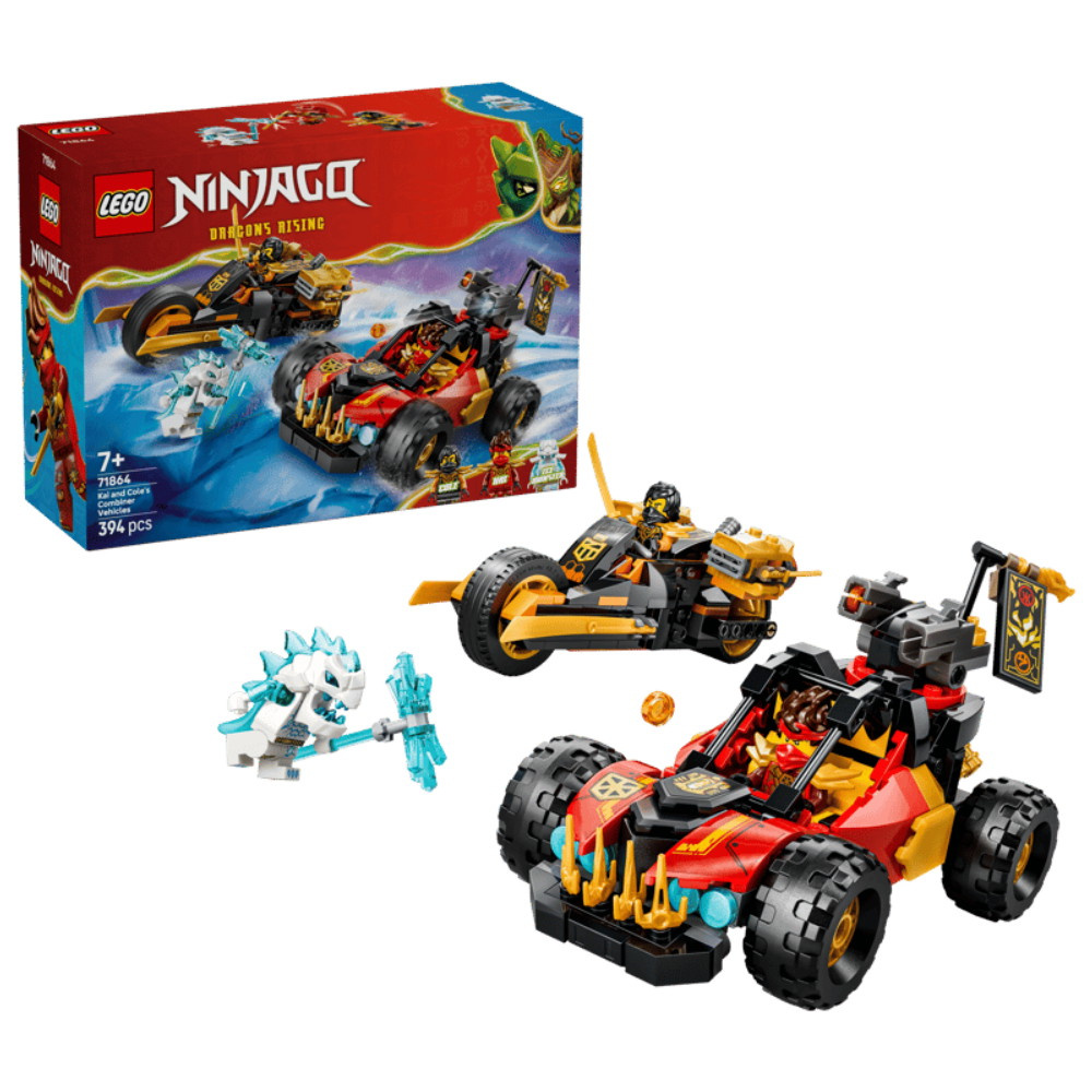 LEGO Ninjago - Kais & Coles Combiner Vehicles