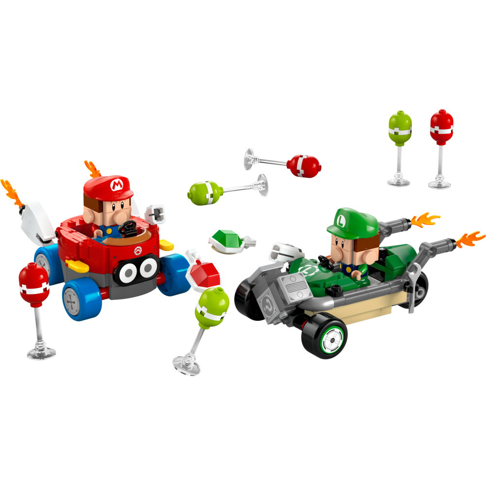 LEGO Super Mario - Mario Kart – Baby Mario vastaan Baby Luigi