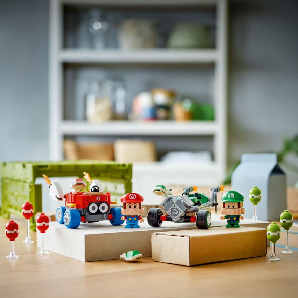 LEGO Super Mario - Mario Kart – Baby Mario vastaan Baby Luigi