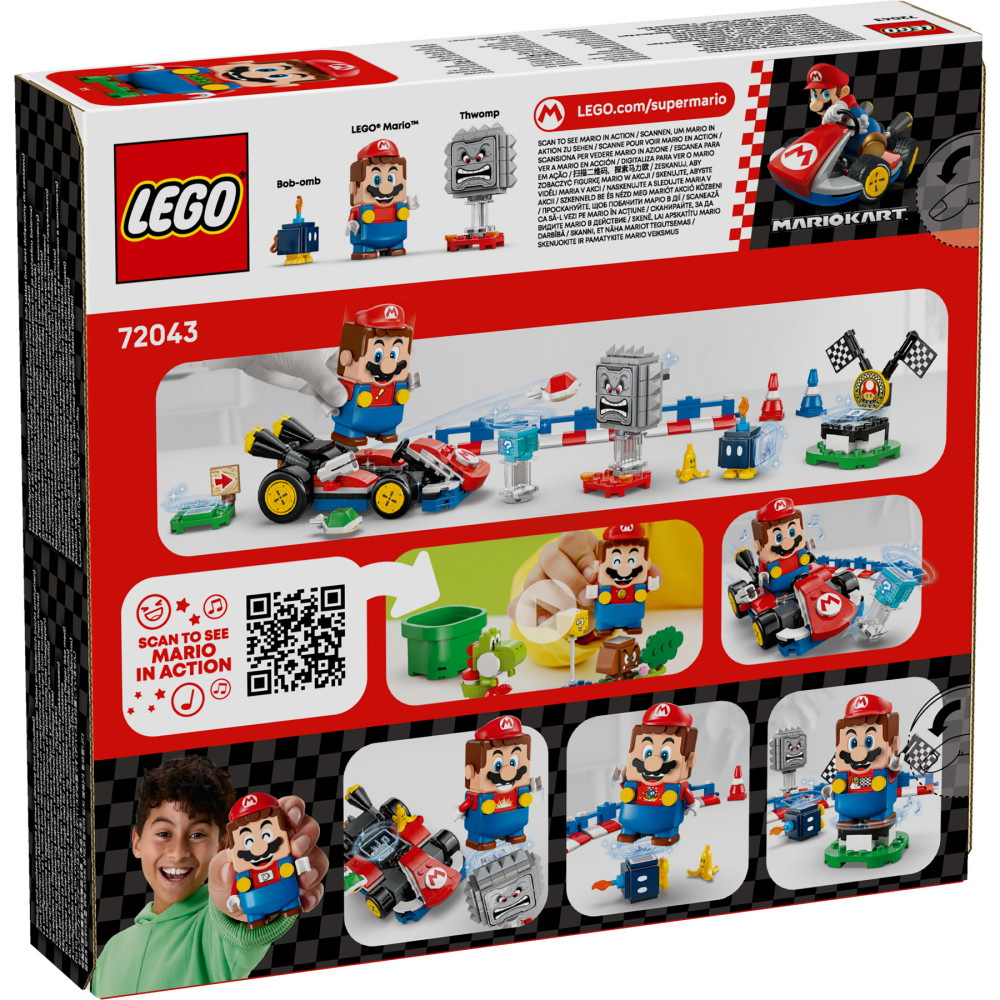 LEGO Super Mario - Interaktiivinen Mario ja Standard Kart