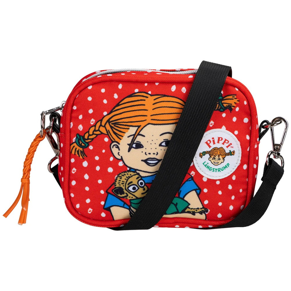Peppi Pitkätossu Metka -Laukku, Punainen