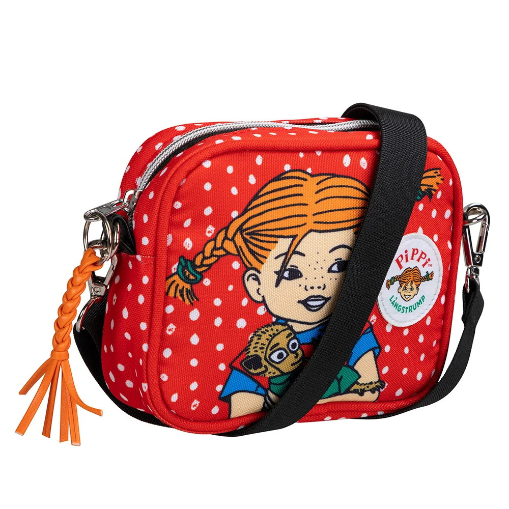 Peppi Pitkätossu Metka -Laukku, Punainen