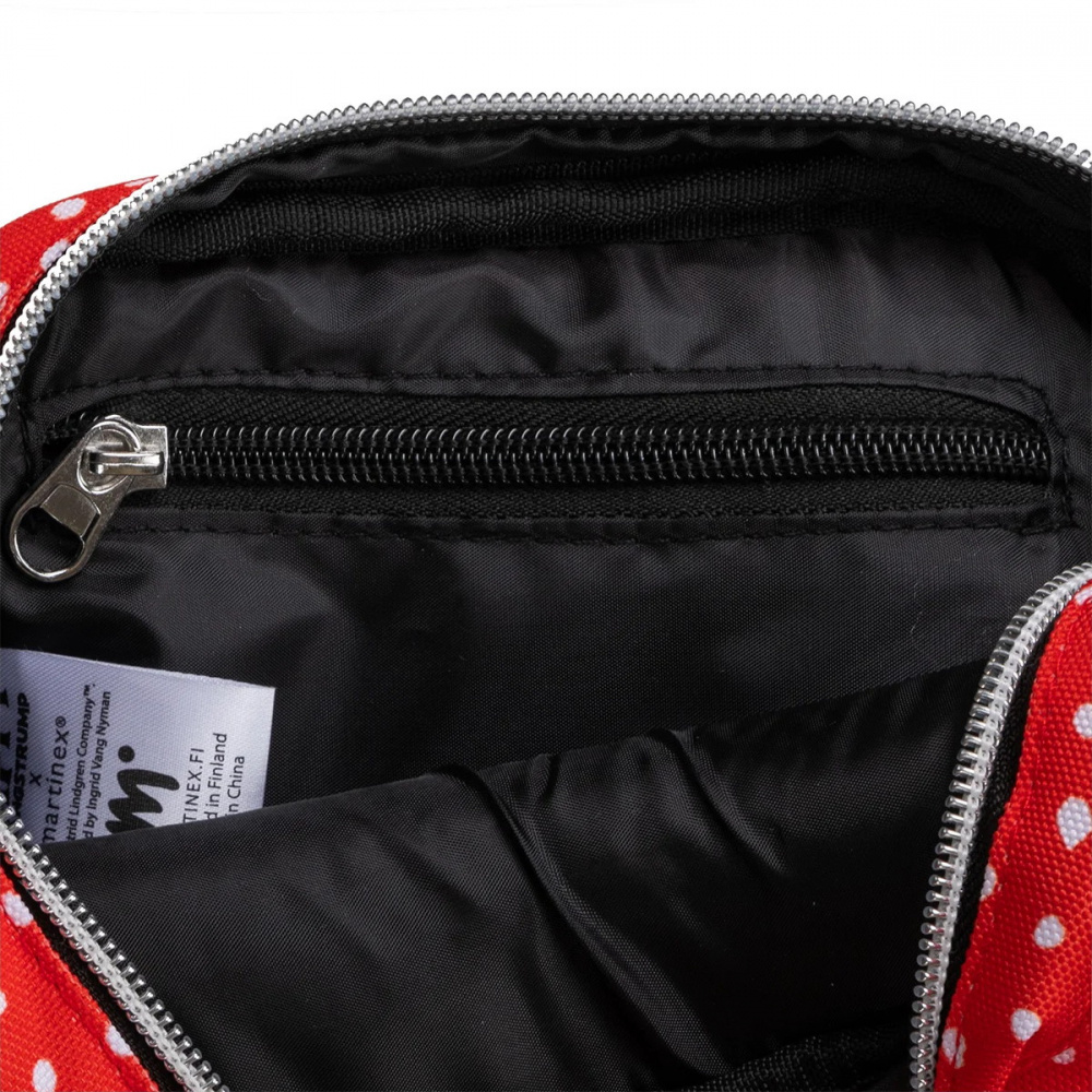 Peppi Pitkätossu Metka -Laukku, Punainen